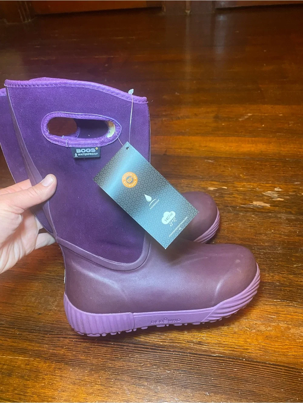 NWT Bogs Prairie Insulated Waterproof Winter Boots Sherpa Lining